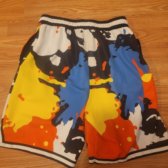 Men's Nike DRI-FIT DNA Paint Splatter Shorts Size Medium - Picture 2 of 6